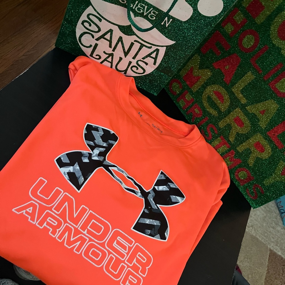 Under Armour Kids Bright Orange Sweatshirt